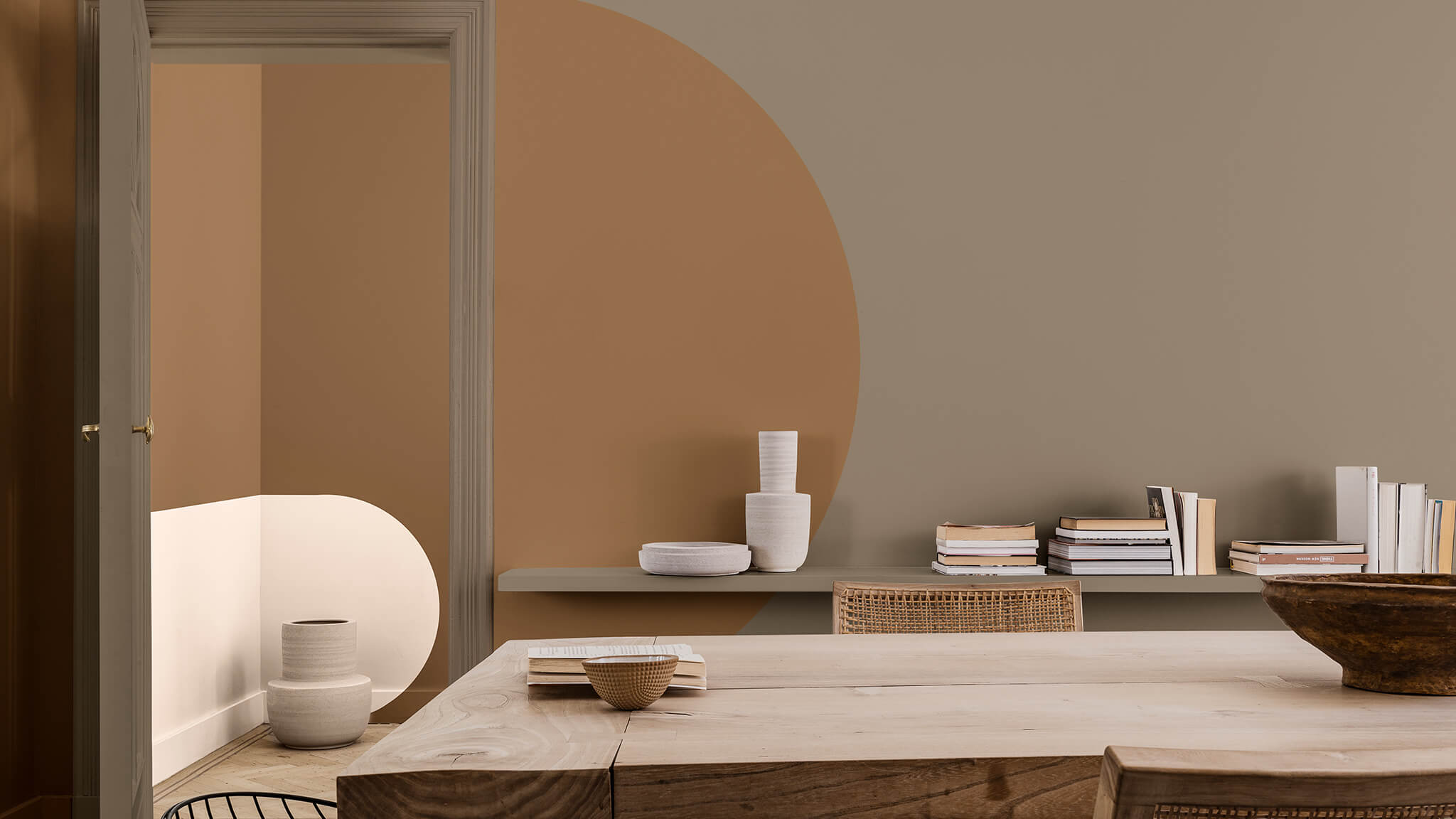 So Malen Sie Einen Exakten Bogen An Die Wand Dulux